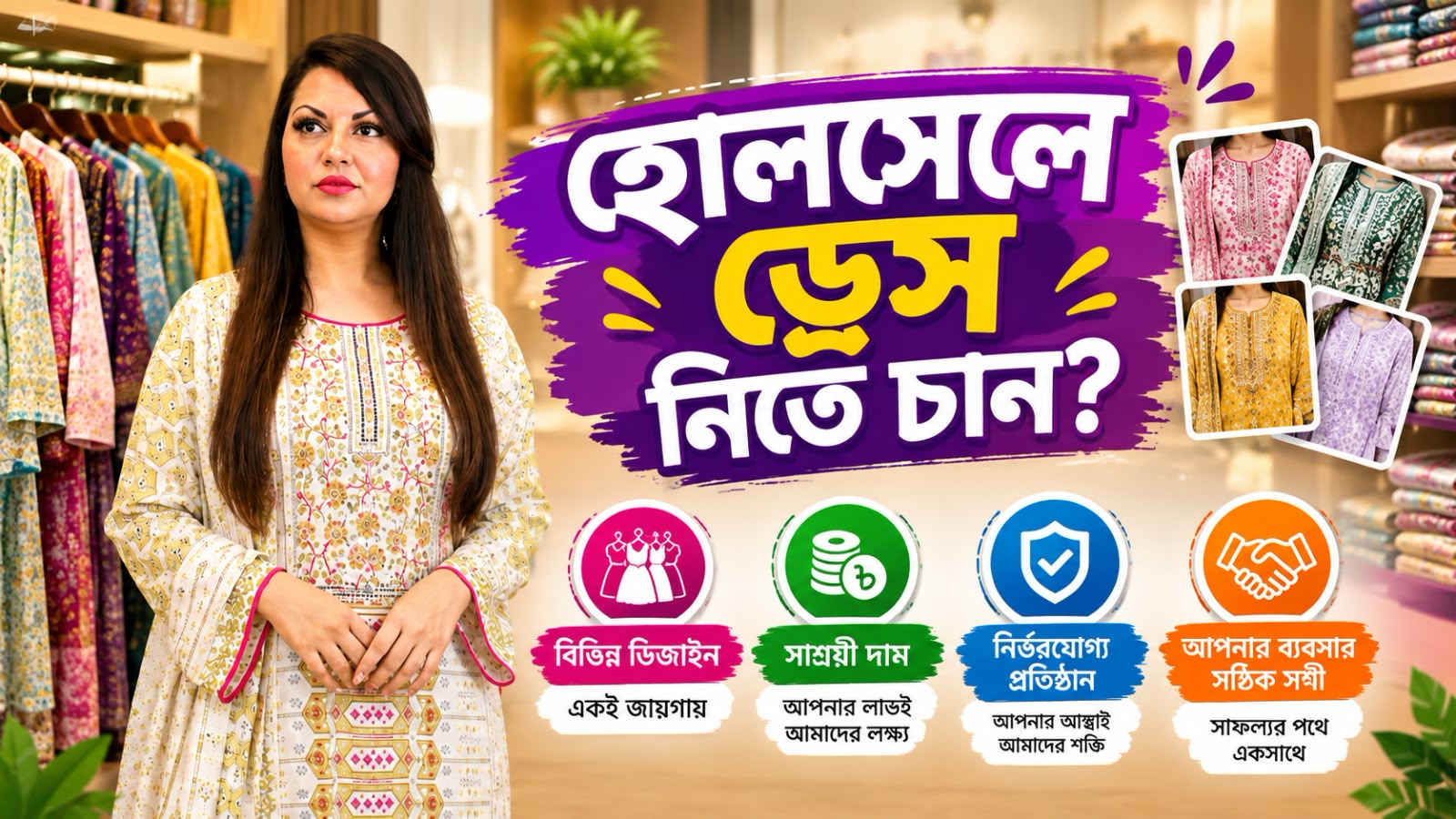 হোলসেল ব্যবসায় নতুন সম্ভাবনার দরজা খুলুন!