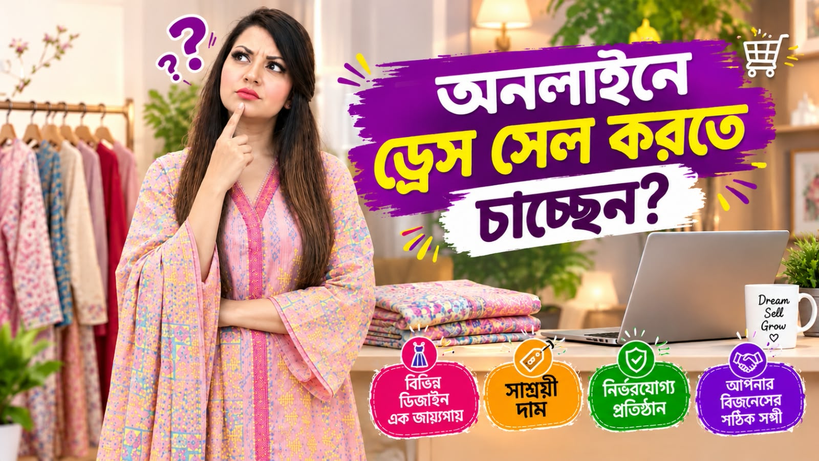 অনলাইনে ড্রেস বিক্রি শুরু করতে চান?